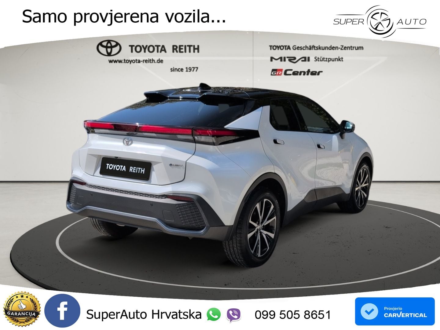 Toyota C-HR 1.8 (140 KS) Hybrid e-CVT Team Deutschland LED+GR SJED+ACC