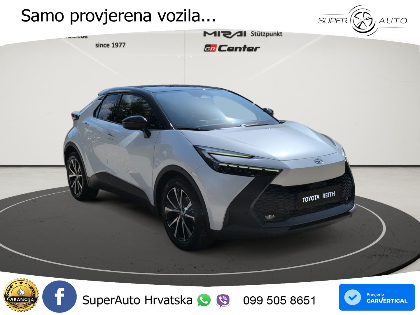 Toyota C-HR 1.8 (140 KS) Hybrid e-CVT Team Deutschland LED+GR SJED+ACC