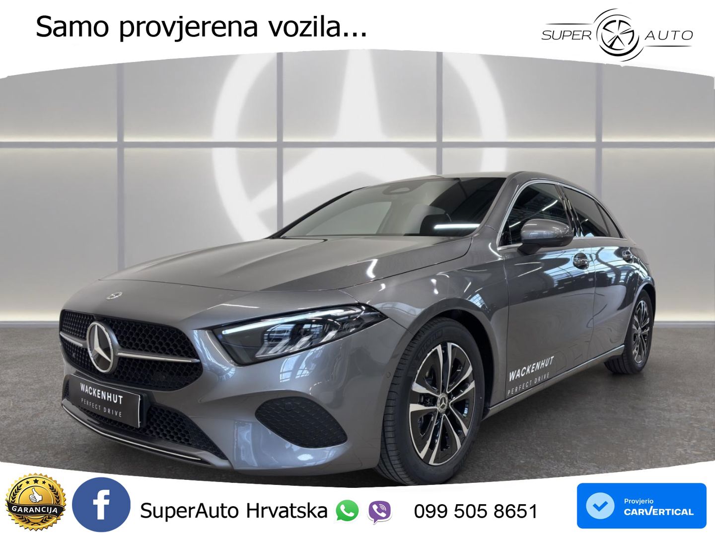 Mercedes-Benz A 180 7G-DCT LED+GR SJED+ACC