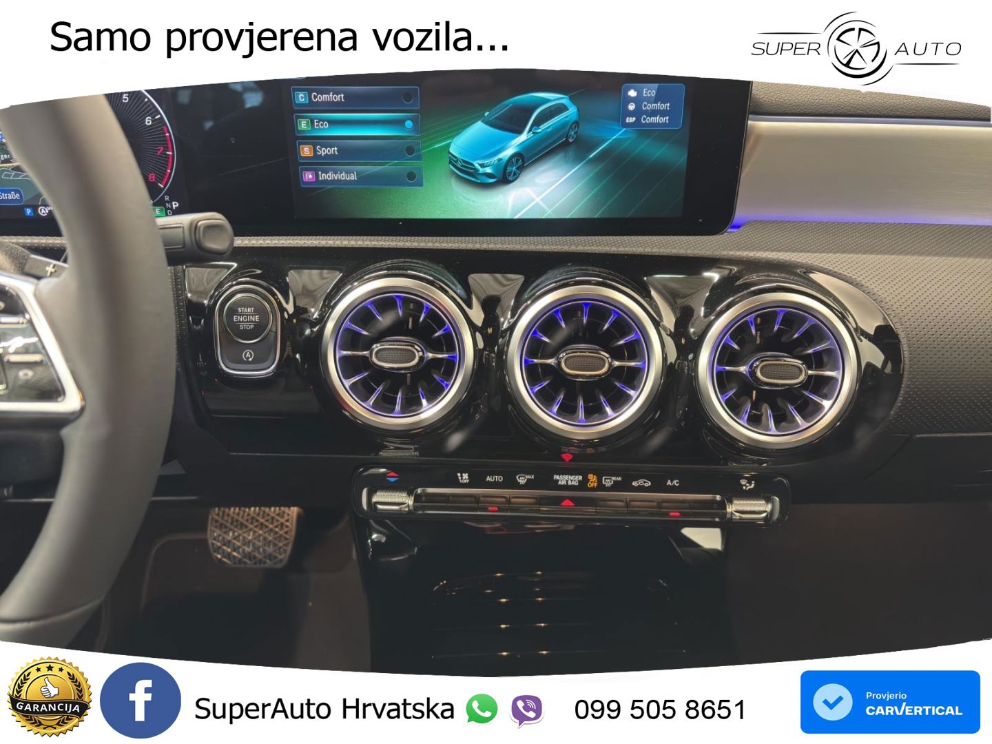 Mercedes-Benz A 180 7G-DCT LED+GR SJED+ACC