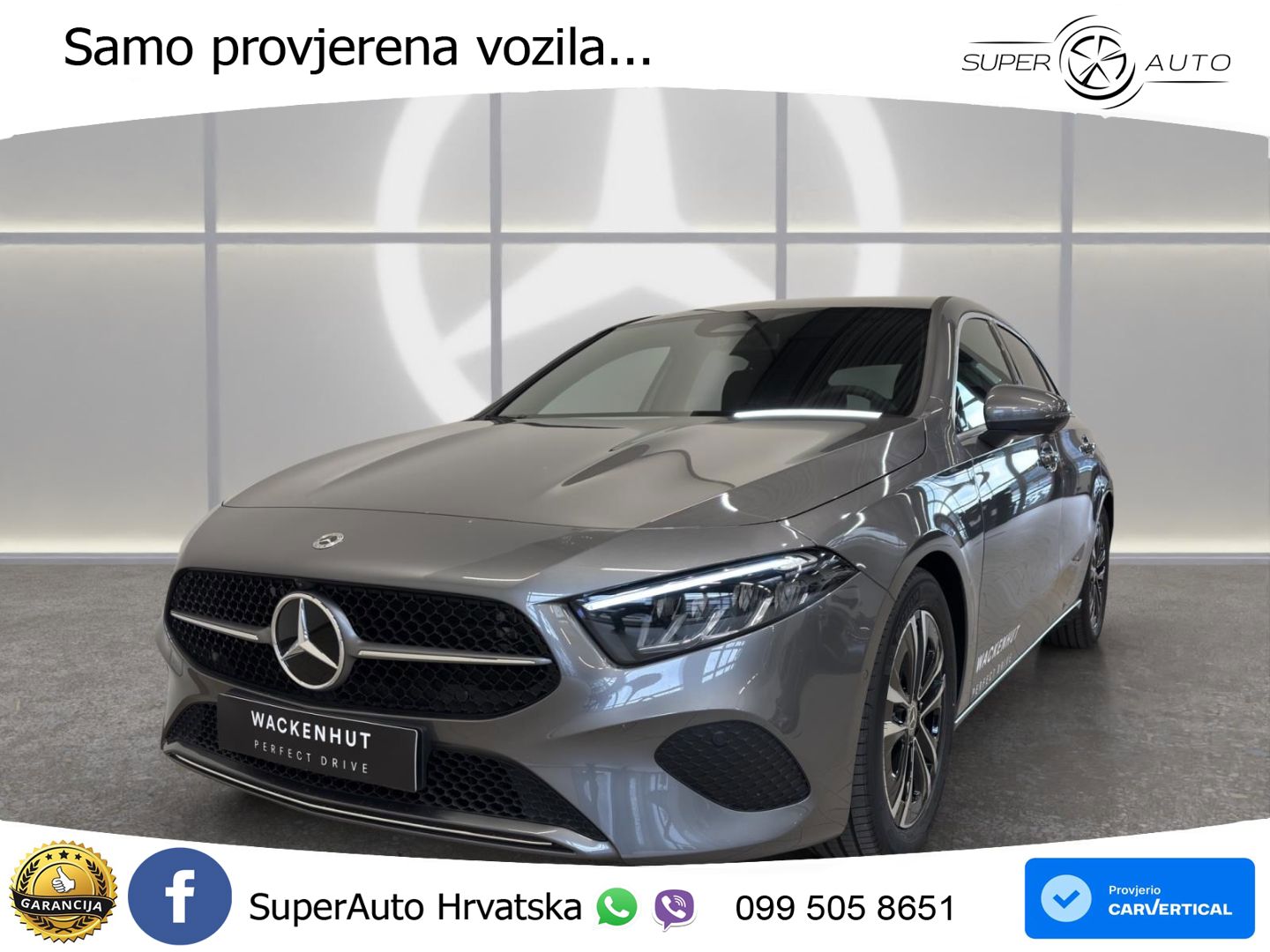 Mercedes-Benz A 180 7G-DCT LED+GR SJED+ACC