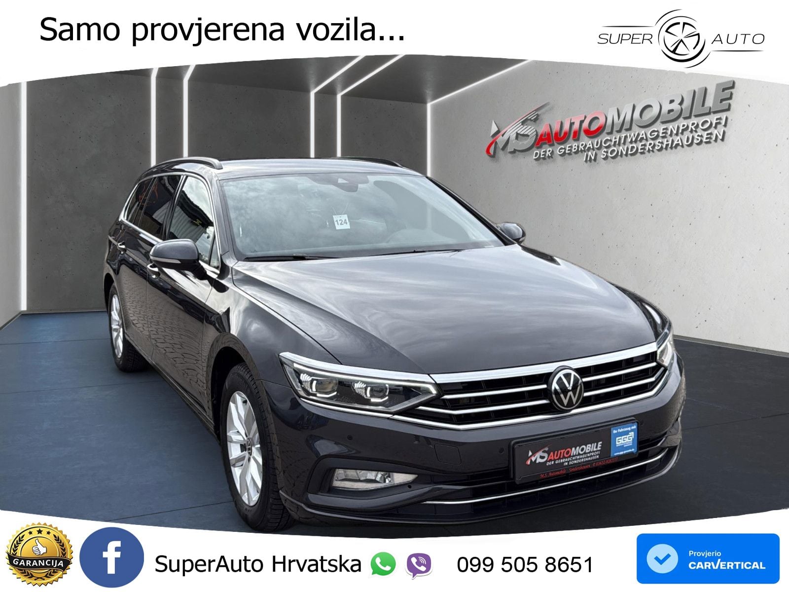 Volkswagen Passat Variant 2.0 TDI (122 KS) DSG Business MATRIX+GR SJED+KAM