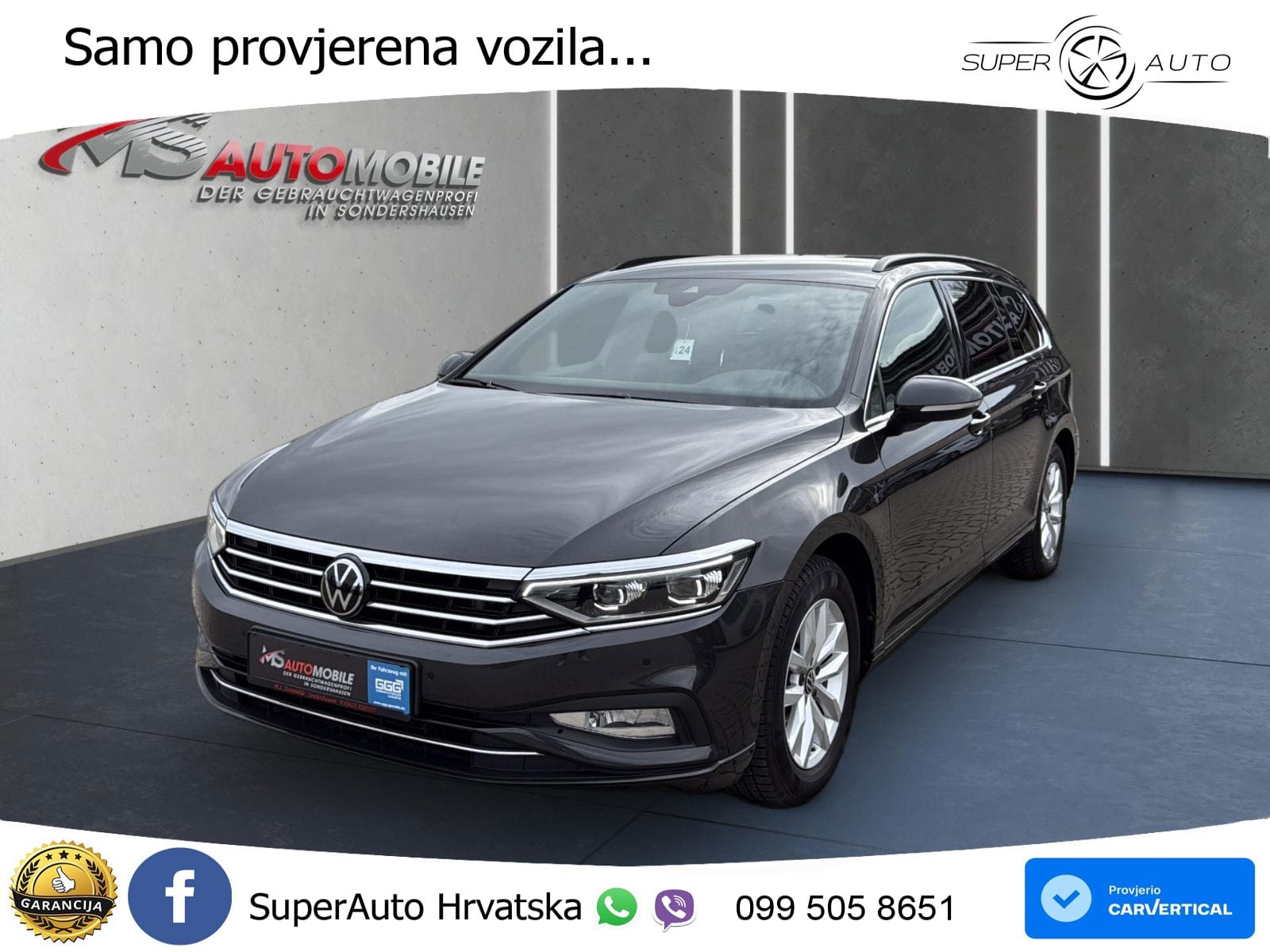 Volkswagen Passat Variant 2.0 TDI (122 KS) DSG Business MATRIX+GR SJED+KAM
