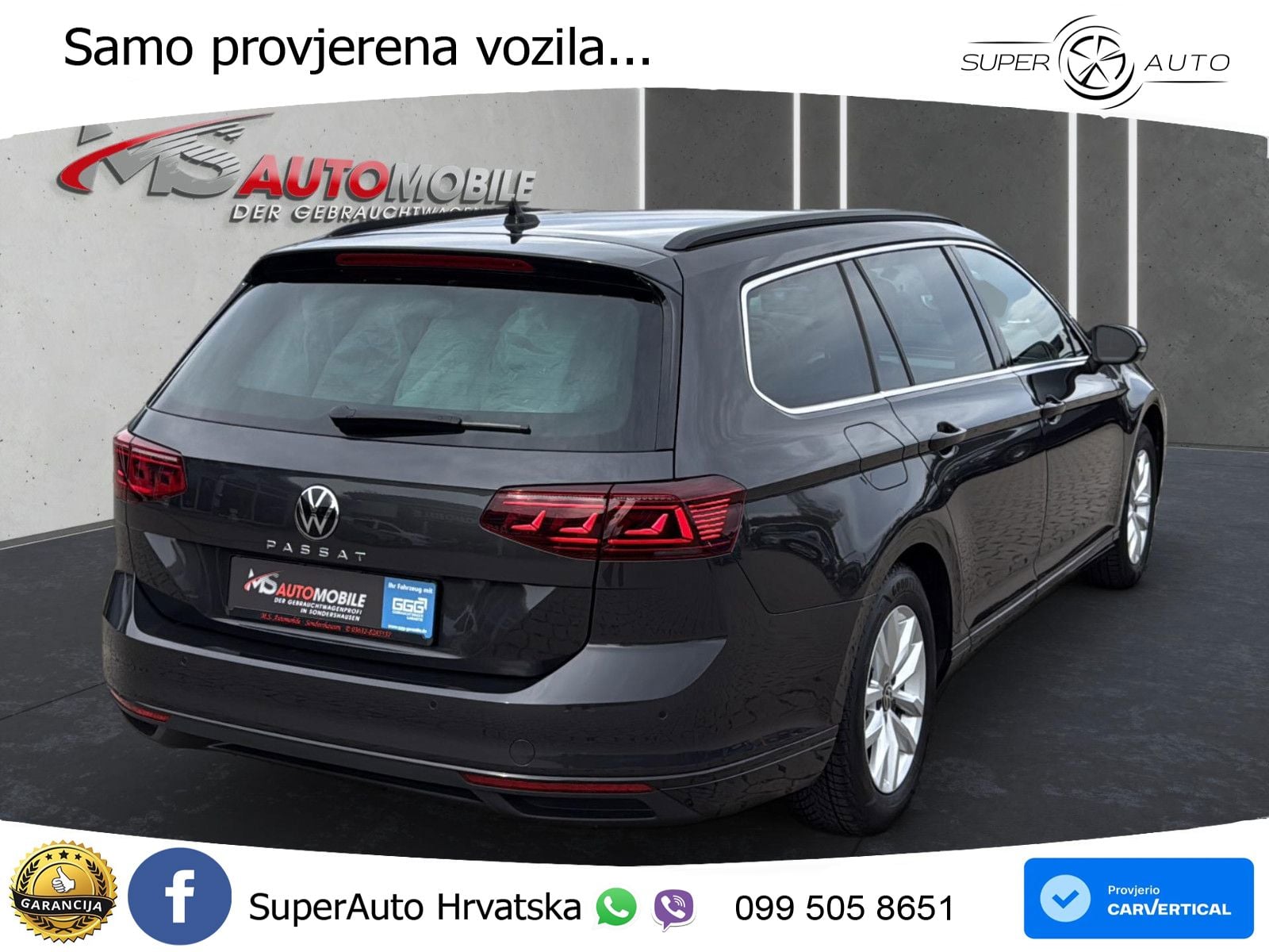 Volkswagen Passat Variant 2.0 TDI (122 KS) DSG Business MATRIX+GR SJED+KAM