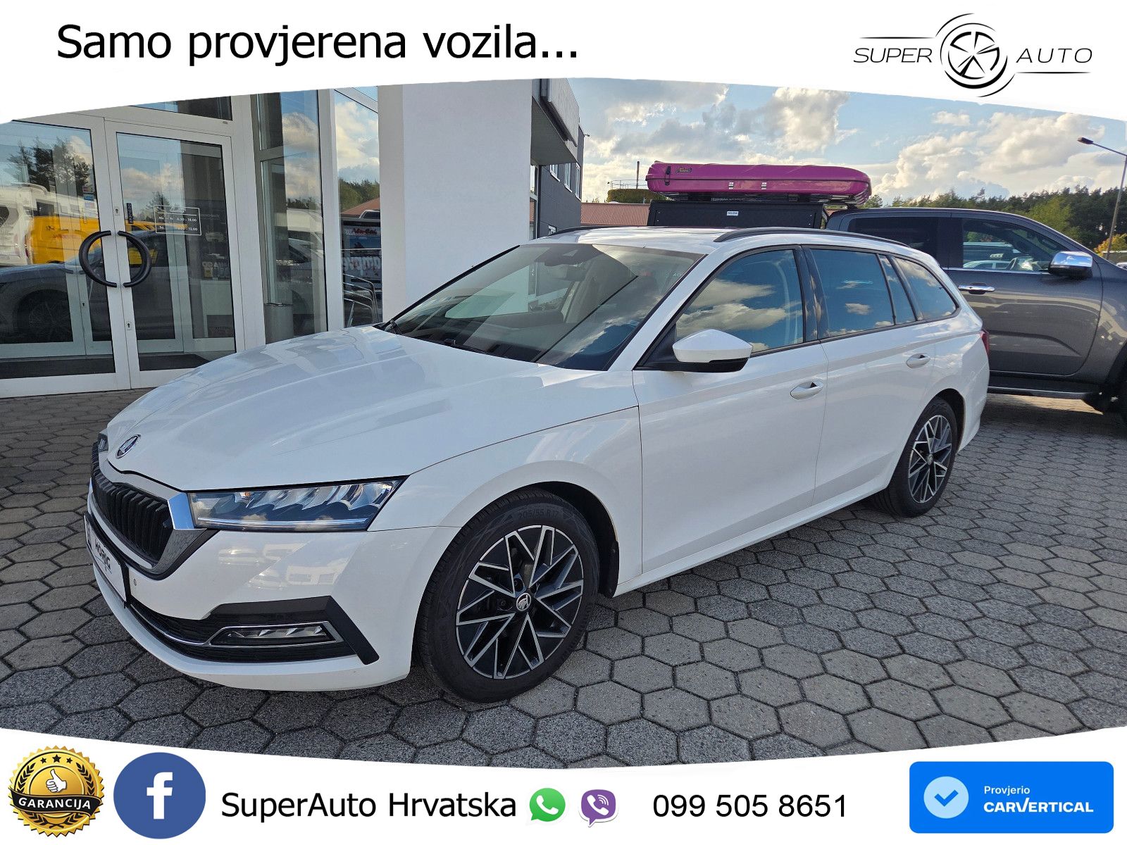Škoda Octavia Combi 2.0 TDI (150 KS) DSG LED+GR SJED+ACC