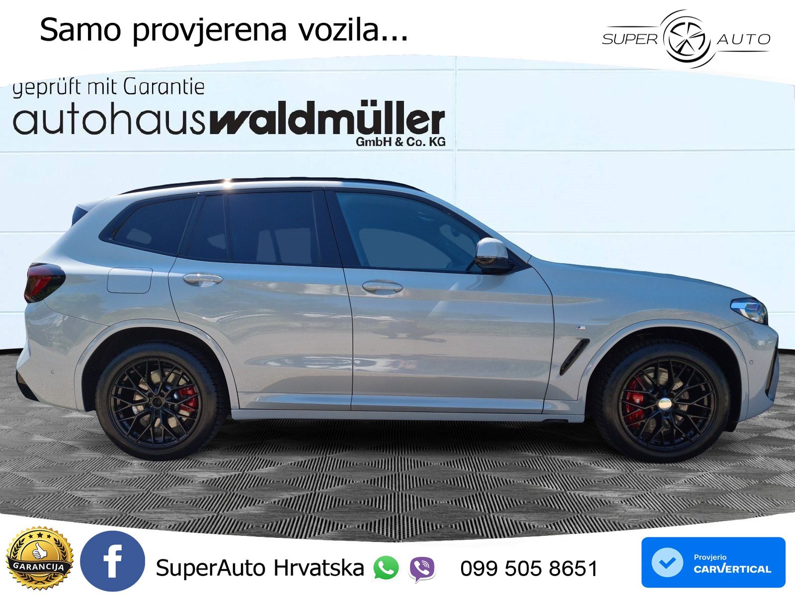 BMW X3 20d xDrive Steptronic M Sport LED+GR SJED+ACC