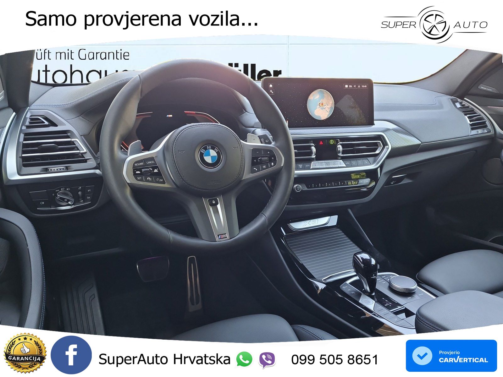 BMW X3 20d xDrive Steptronic M Sport LED+GR SJED+ACC