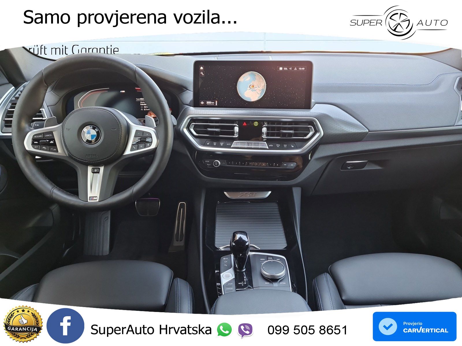 BMW X3 20d xDrive Steptronic M Sport LED+GR SJED+ACC