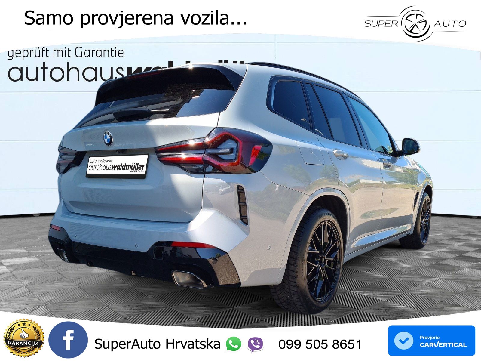 BMW X3 20d xDrive Steptronic M Sport LED+GR SJED+ACC