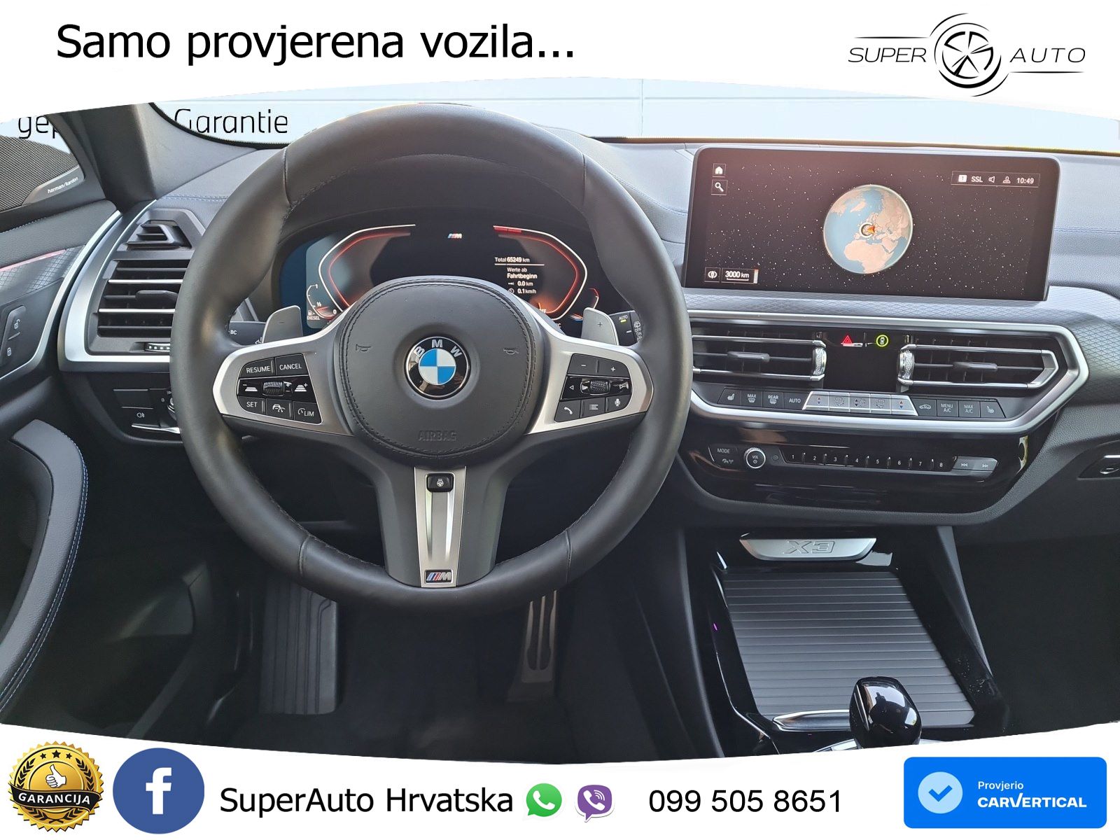 BMW X3 20d xDrive Steptronic M Sport LED+GR SJED+ACC