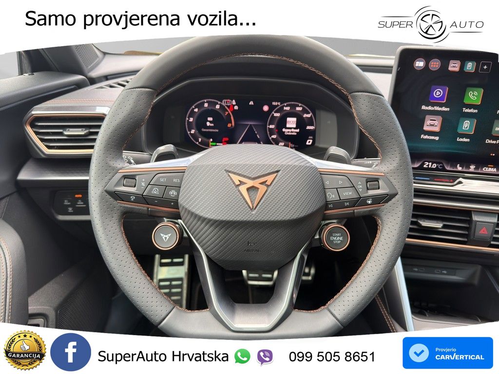 Cupra Formentor 1.5 TSI (204 KS) e-Hybrid DSG MATRIX+GR SJED+KAM