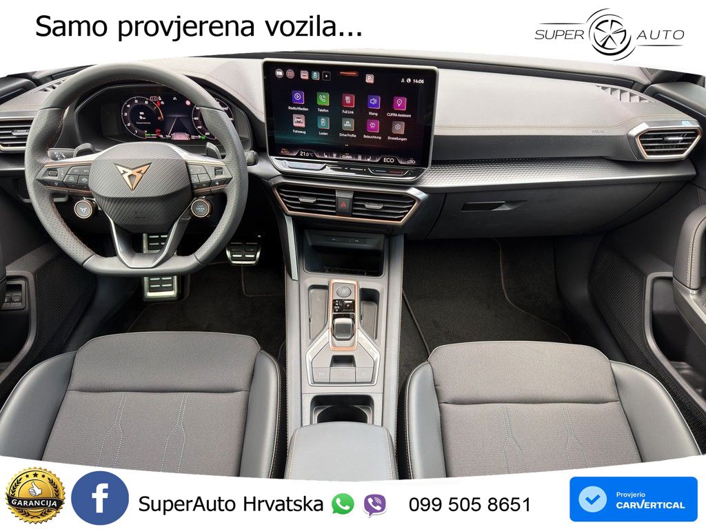 Cupra Formentor 1.5 TSI (204 KS) e-Hybrid DSG MATRIX+GR SJED+KAM