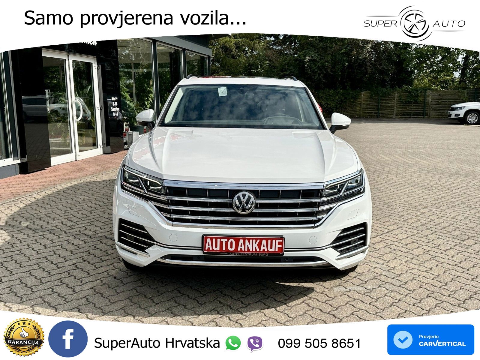 Volkswagen Touareg 3.0 V6 TDI (286 KS) 4MOTION Tiptronic ZRAČNI+ACC+GR SJED+KAM+PANO