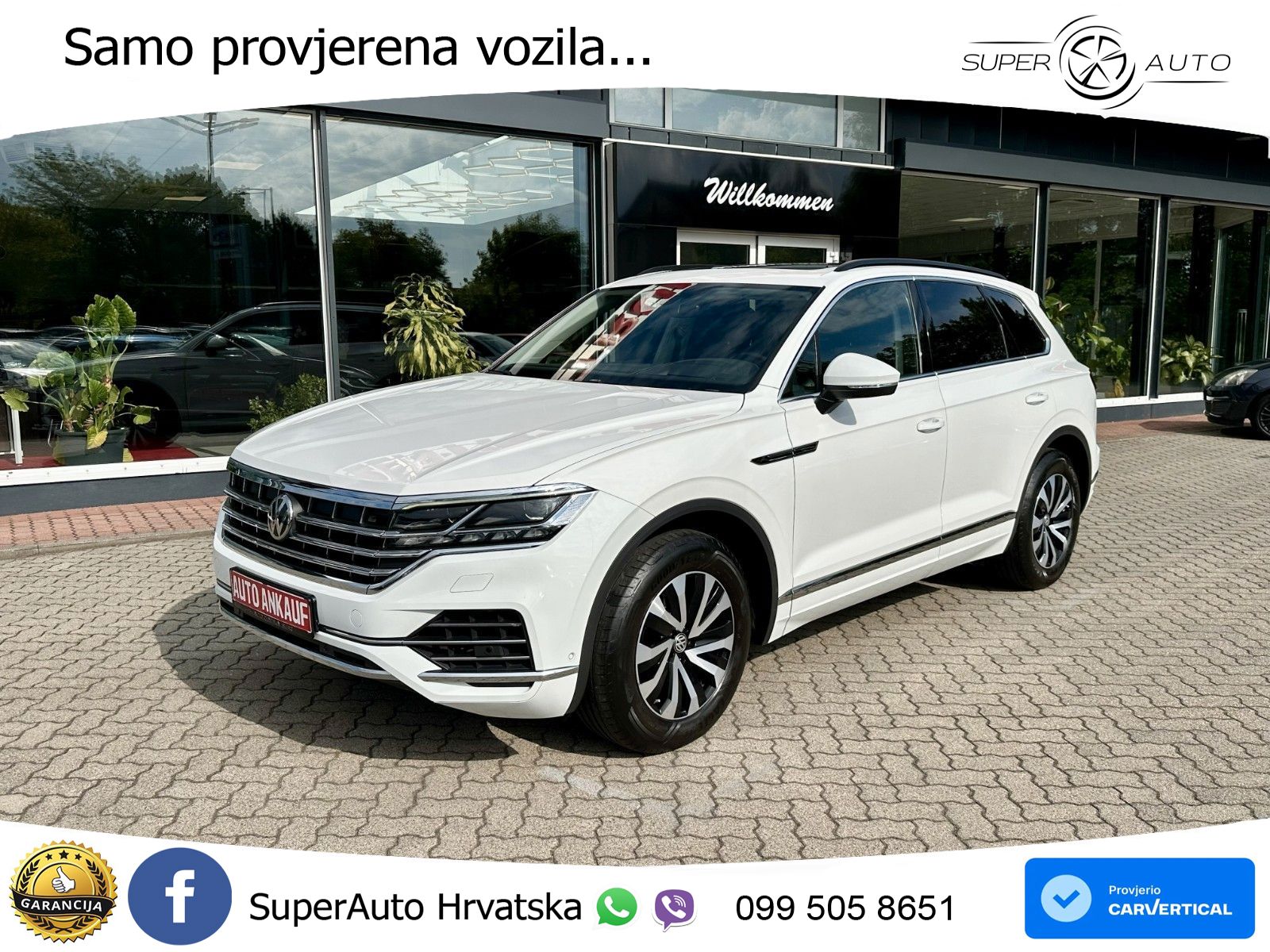 Volkswagen Touareg 3.0 V6 TDI (286 KS) 4MOTION Tiptronic ZRAČNI+ACC+GR SJED+KAM+PANO