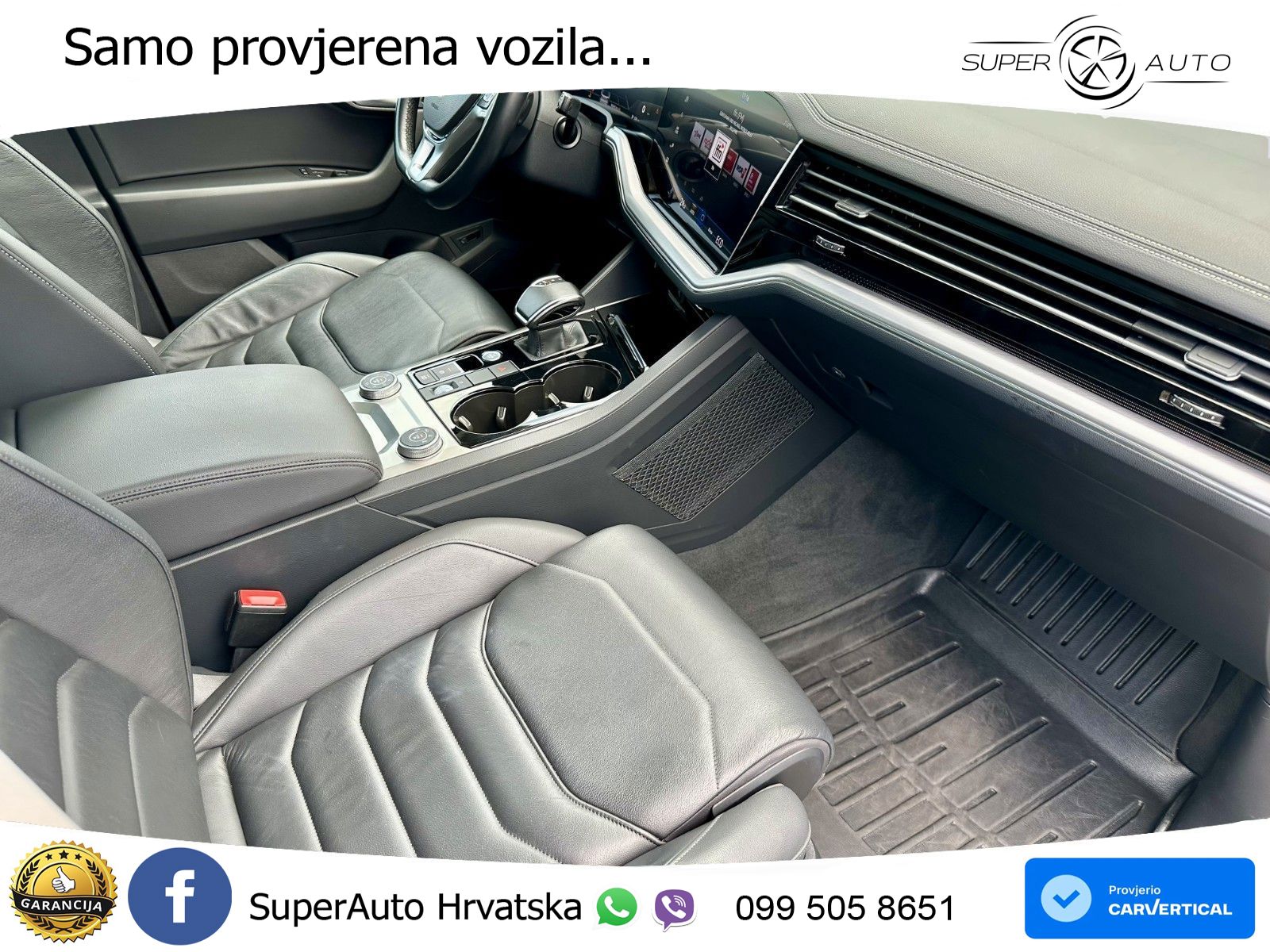 Volkswagen Touareg 3.0 V6 TDI (286 KS) 4MOTION Tiptronic ZRAČNI+ACC+GR SJED+KAM+PANO