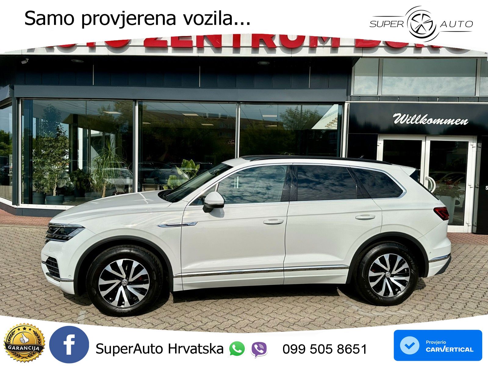 Volkswagen Touareg 3.0 V6 TDI (286 KS) 4MOTION Tiptronic ZRAČNI+ACC+GR SJED+KAM+PANO