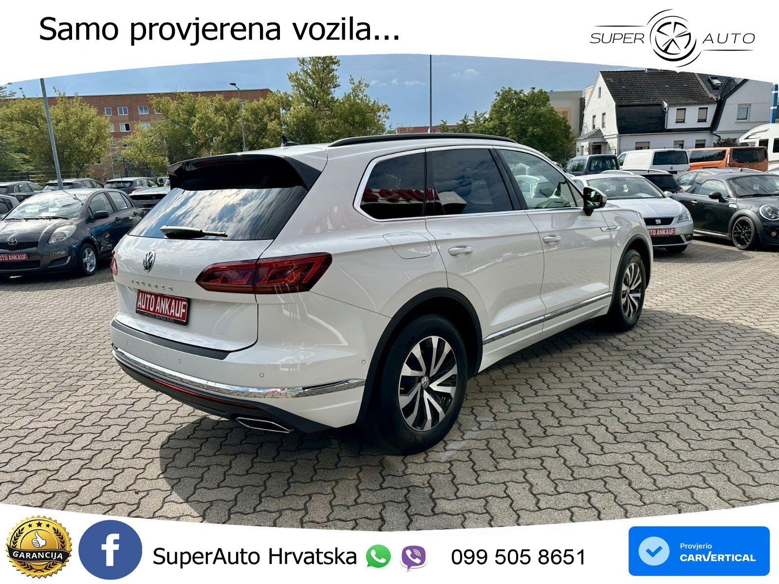 Volkswagen Touareg 3.0 V6 TDI (286 KS) 4MOTION Tiptronic ZRAČNI+ACC+GR SJED+KAM+PANO