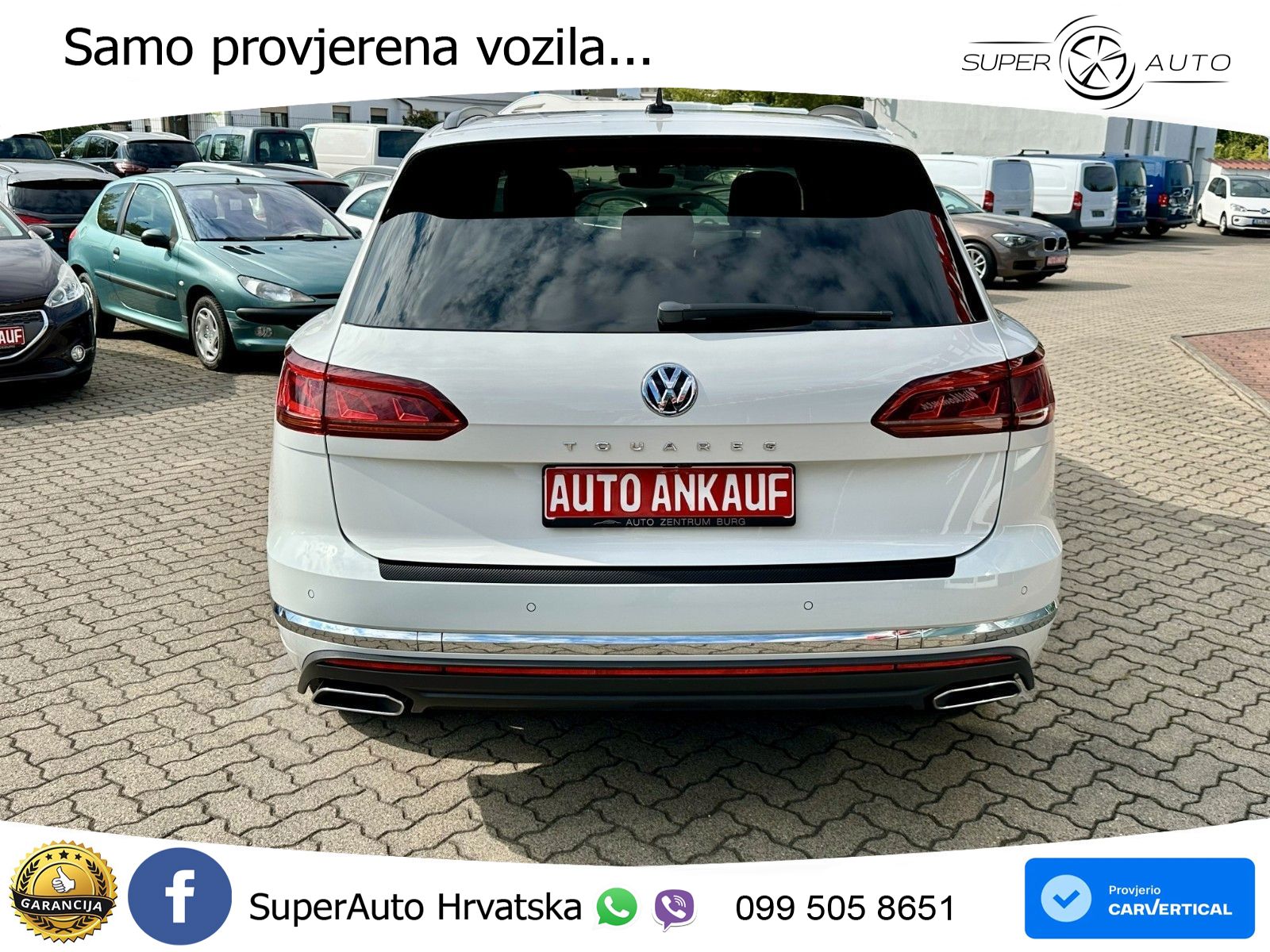 Volkswagen Touareg 3.0 V6 TDI (286 KS) 4MOTION Tiptronic ZRAČNI+ACC+GR SJED+KAM+PANO