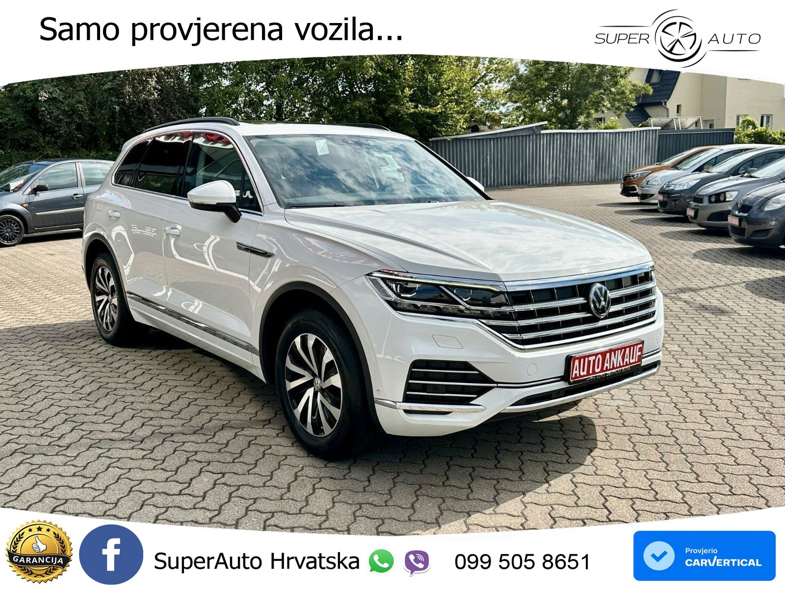 Volkswagen Touareg 3.0 V6 TDI (286 KS) 4MOTION Tiptronic ZRAČNI+ACC+GR SJED+KAM+PANO