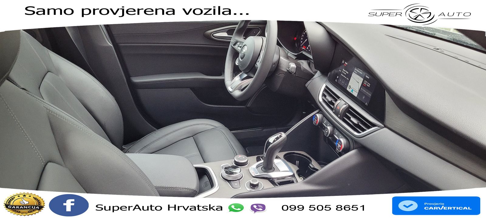 Alfa Romeo Giulia 2.0 Turbo (280 KS) Q4 Automatic LED+GR SJED+ACC