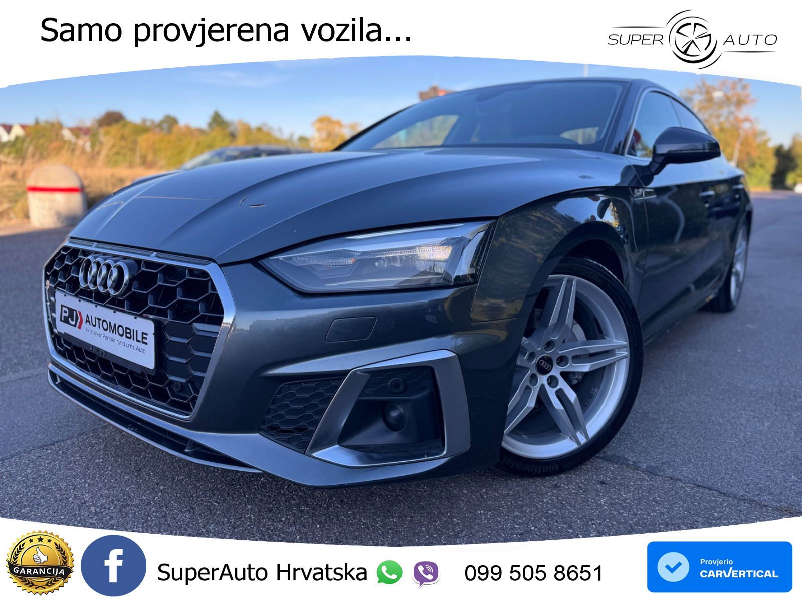 Audi A5 Sportback 40 TDI (204 KS) S tronic S line