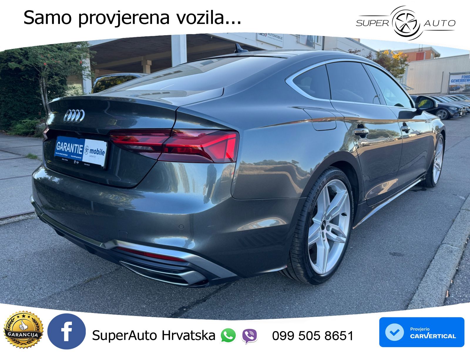 Audi A5 Sportback 40 TDI (204 KS) S tronic S line