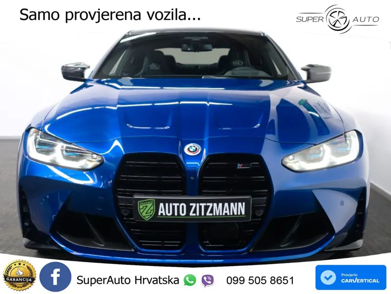 BMW M4 Competition 3.0 (510 KS) Steptronic LED+GR SJED+ACC