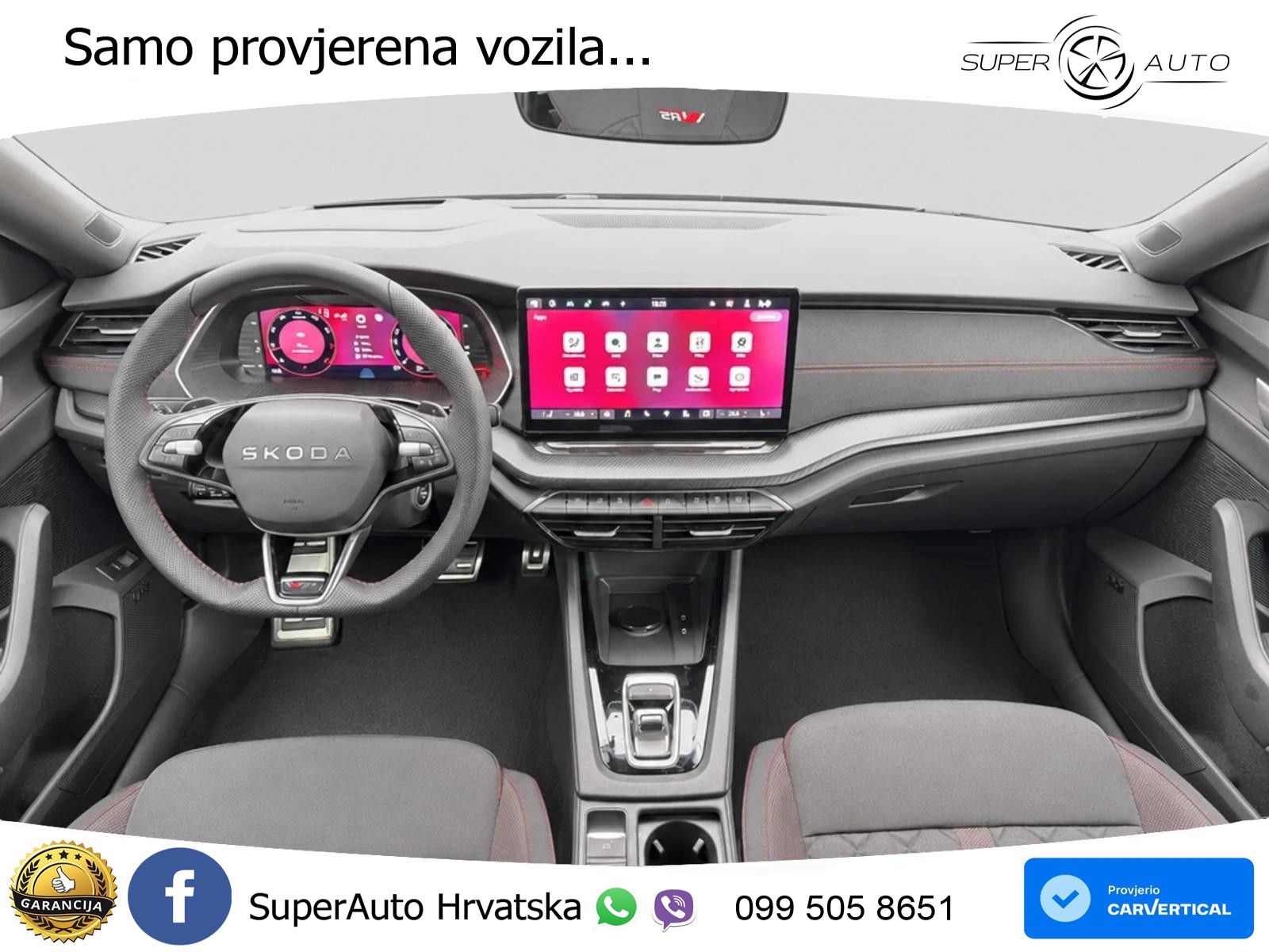 Škoda Octavia Combi RS 2.0 TSI (265 KS) DSG LED+GR SJED+ACC