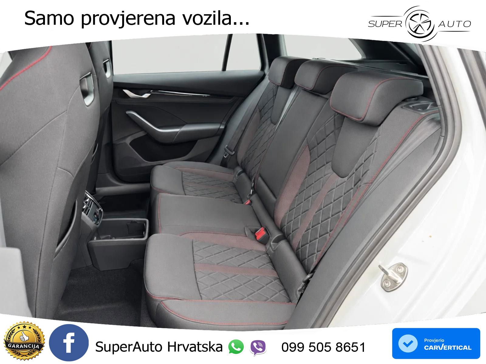 Škoda Octavia Combi RS 2.0 TSI (265 KS) DSG LED+GR SJED+ACC