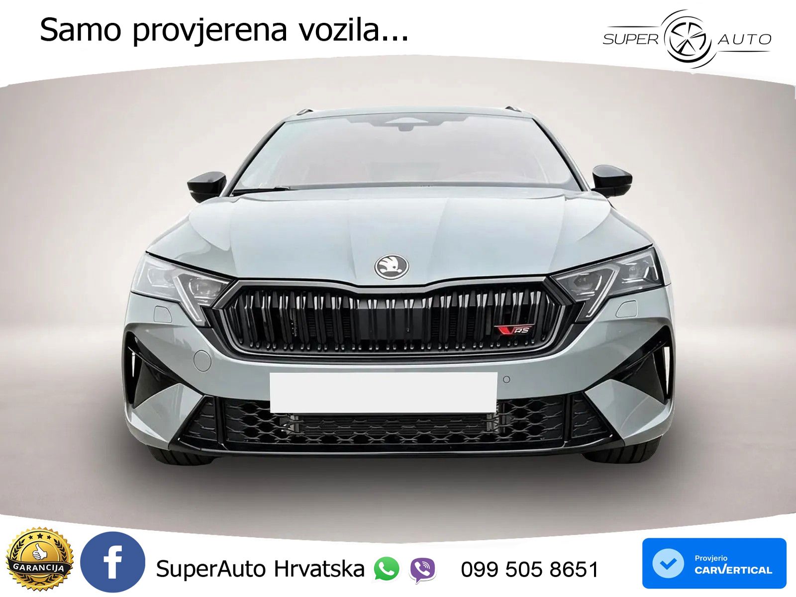 Škoda Octavia Combi RS 2.0 TSI (265 KS) DSG LED+GR SJED+ACC