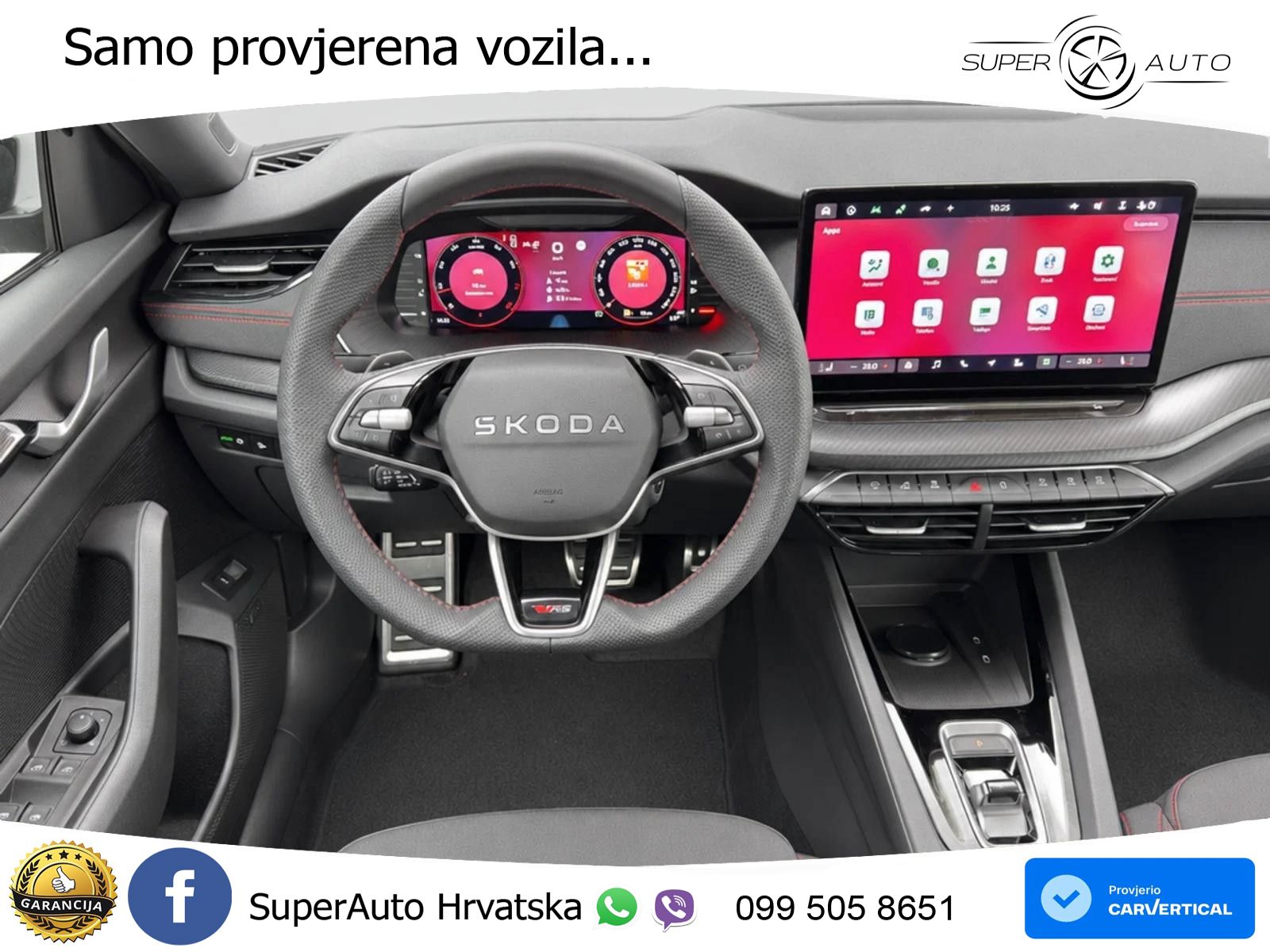Škoda Octavia Combi RS 2.0 TSI (265 KS) DSG LED+GR SJED+ACC