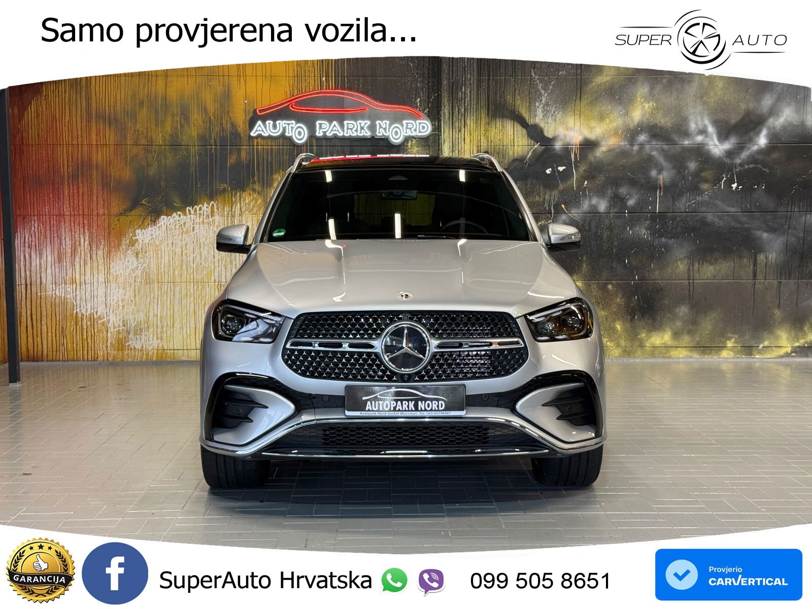 Mercedes GLE 450d (367 KS) EQ Boost 4MATIC 9G-TRONIC AMG ZRAČNI+ACC+GR SJED+360+PANO