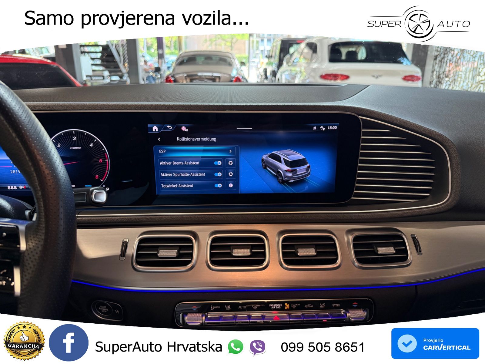 Mercedes GLE 450d (367 KS) EQ Boost 4MATIC 9G-TRONIC AMG ZRAČNI+ACC+GR SJED+360+PANO