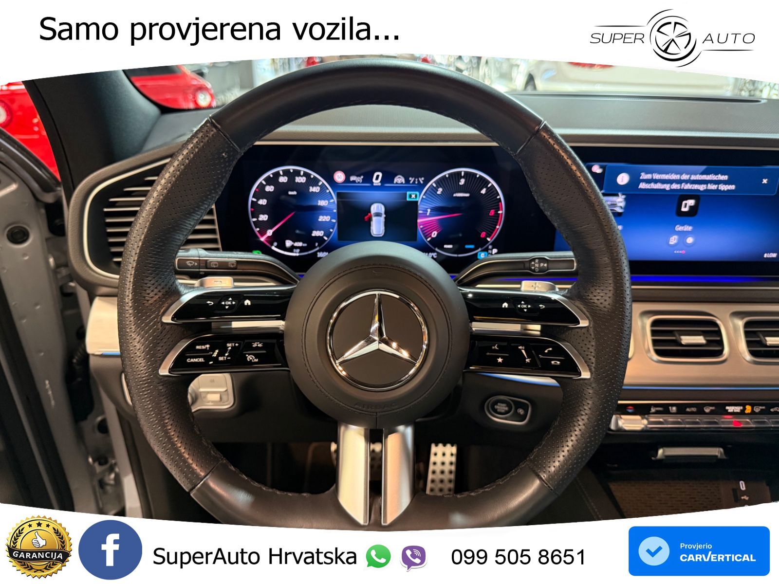 Mercedes GLE 450d (367 KS) EQ Boost 4MATIC 9G-TRONIC AMG ZRAČNI+ACC+GR SJED+360+PANO