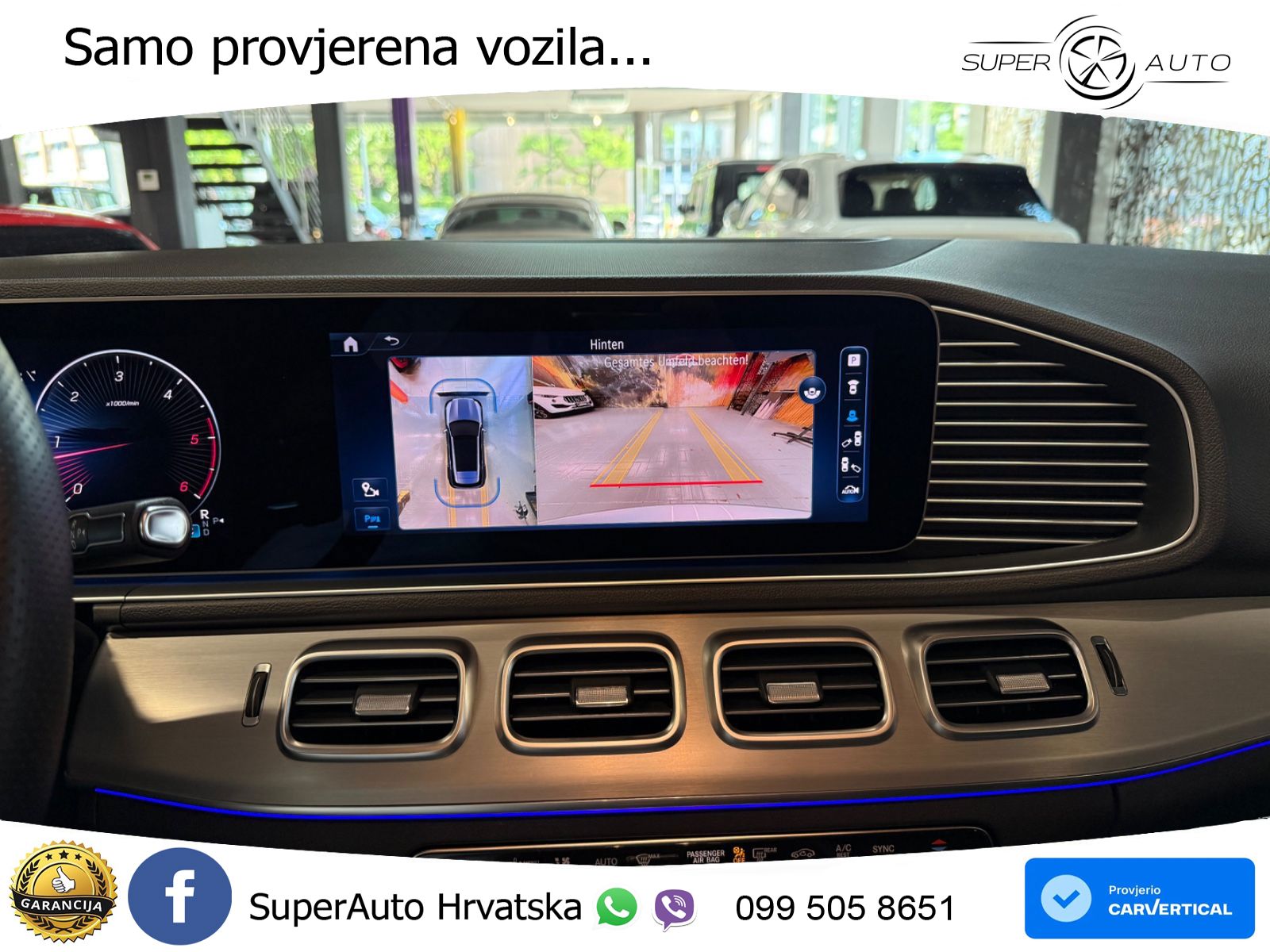 Mercedes GLE 450d (367 KS) EQ Boost 4MATIC 9G-TRONIC AMG ZRAČNI+ACC+GR SJED+360+PANO
