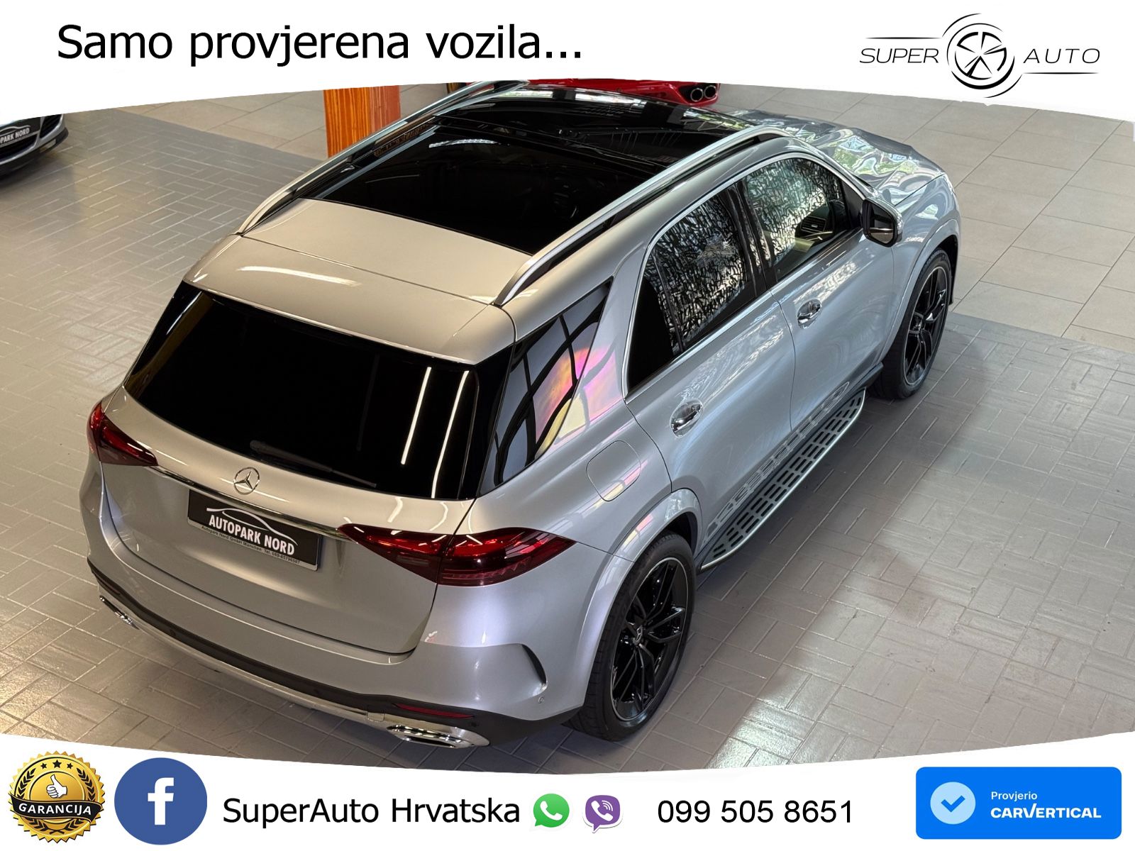 Mercedes GLE 450d (367 KS) EQ Boost 4MATIC 9G-TRONIC AMG ZRAČNI+ACC+GR SJED+360+PANO