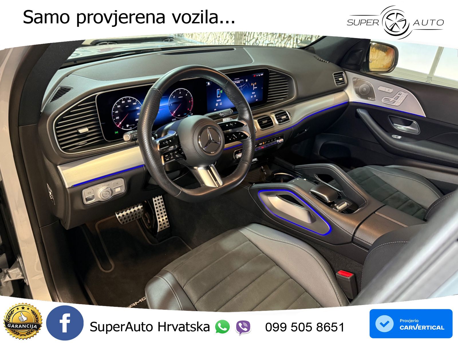 Mercedes GLE 450d (367 KS) EQ Boost 4MATIC 9G-TRONIC AMG ZRAČNI+ACC+GR SJED+360+PANO