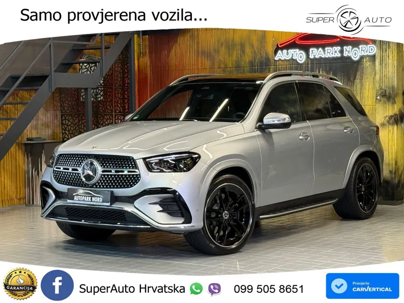 Mercedes GLE 450d (367 KS) EQ Boost 4MATIC 9G-TRONIC AMG ZRAČNI+ACC+GR SJED+360+PANO