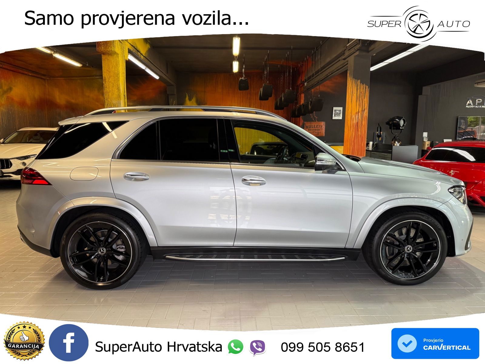 Mercedes GLE 450d (367 KS) EQ Boost 4MATIC 9G-TRONIC AMG ZRAČNI+ACC+GR SJED+360+PANO