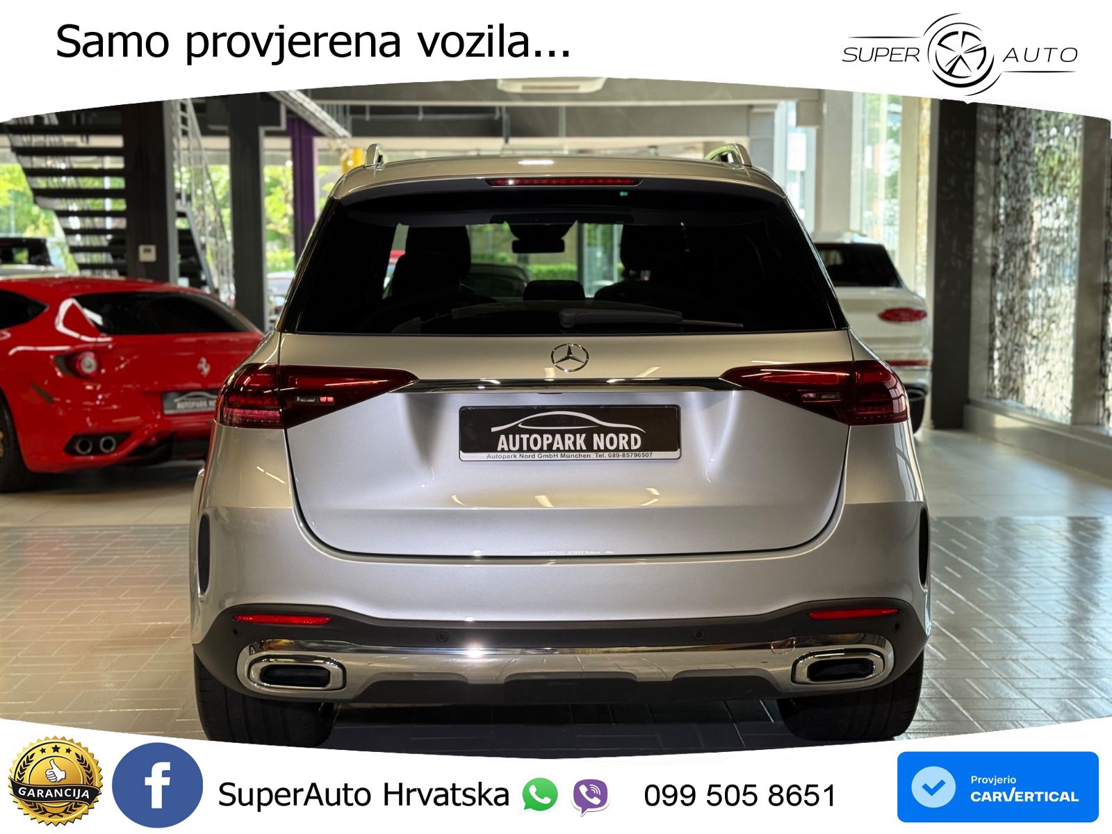 Mercedes GLE 450d (367 KS) EQ Boost 4MATIC 9G-TRONIC AMG ZRAČNI+ACC+GR SJED+360+PANO