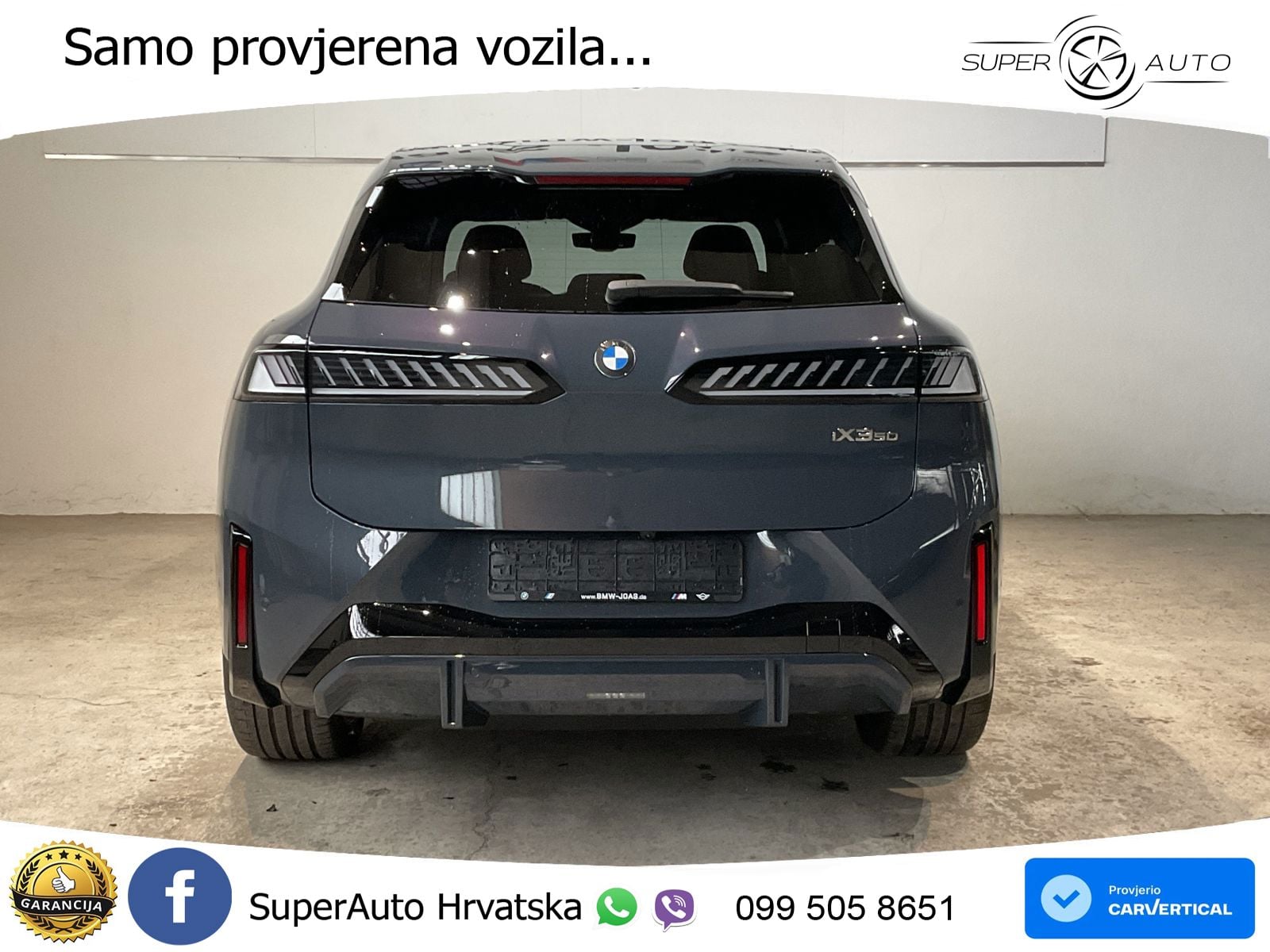 BMW iX3 50 108.7 kWh (469 KS) xDrive LED+GR SJED+ACC