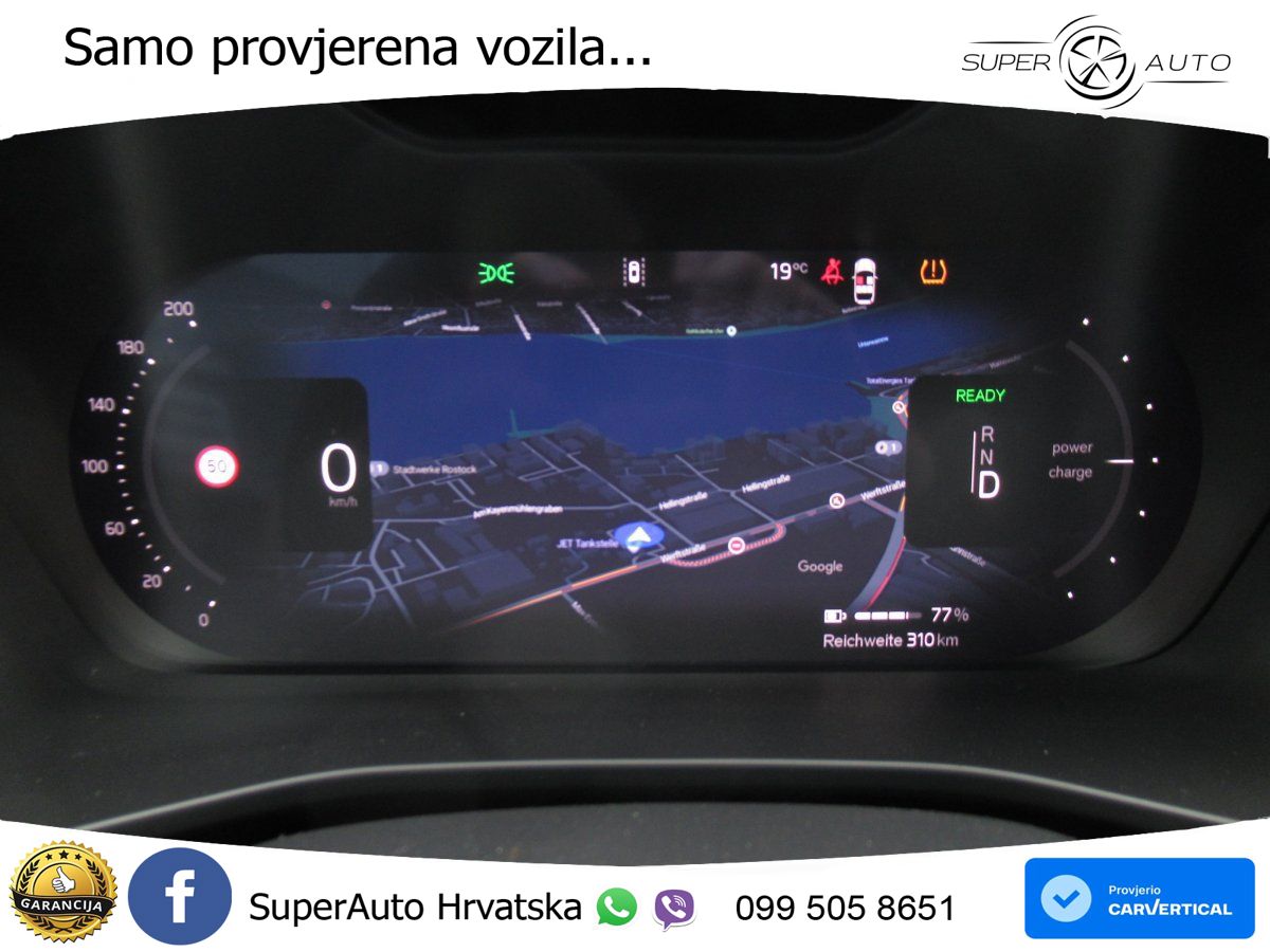 Volvo XC40 Recharge 82 kWh Twin Motor 408 KS AWD LED+GR SJED+ACC