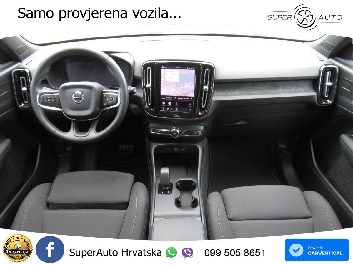 Volvo XC40 Recharge 82 kWh Twin Motor 408 KS AWD LED+GR SJED+ACC