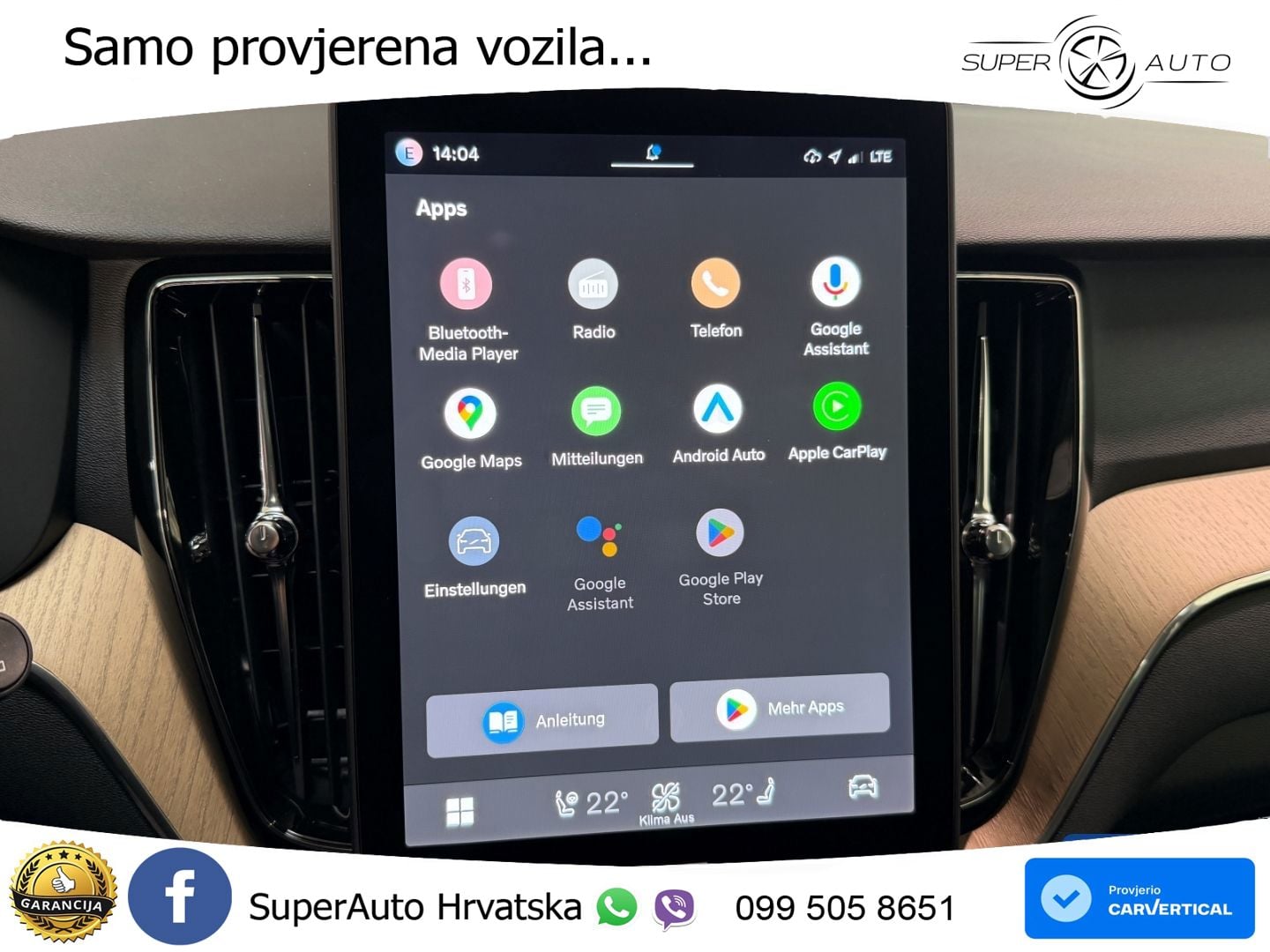 Volvo XC60 T6 AWD Geartronic ACC+HEAD+4xGR SJED+360+PANO