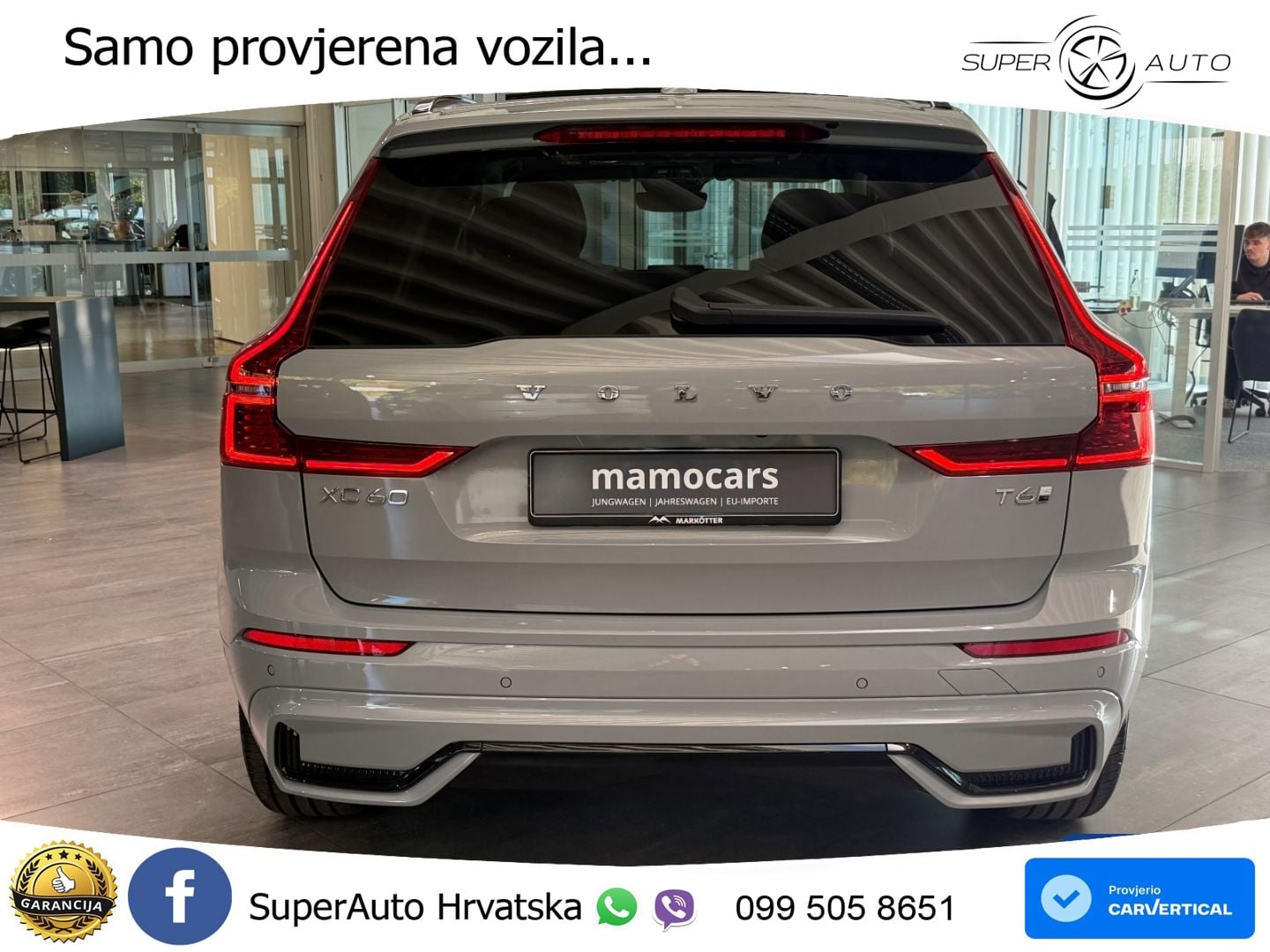 Volvo XC60 T6 AWD Geartronic ACC+HEAD+4xGR SJED+360+PANO