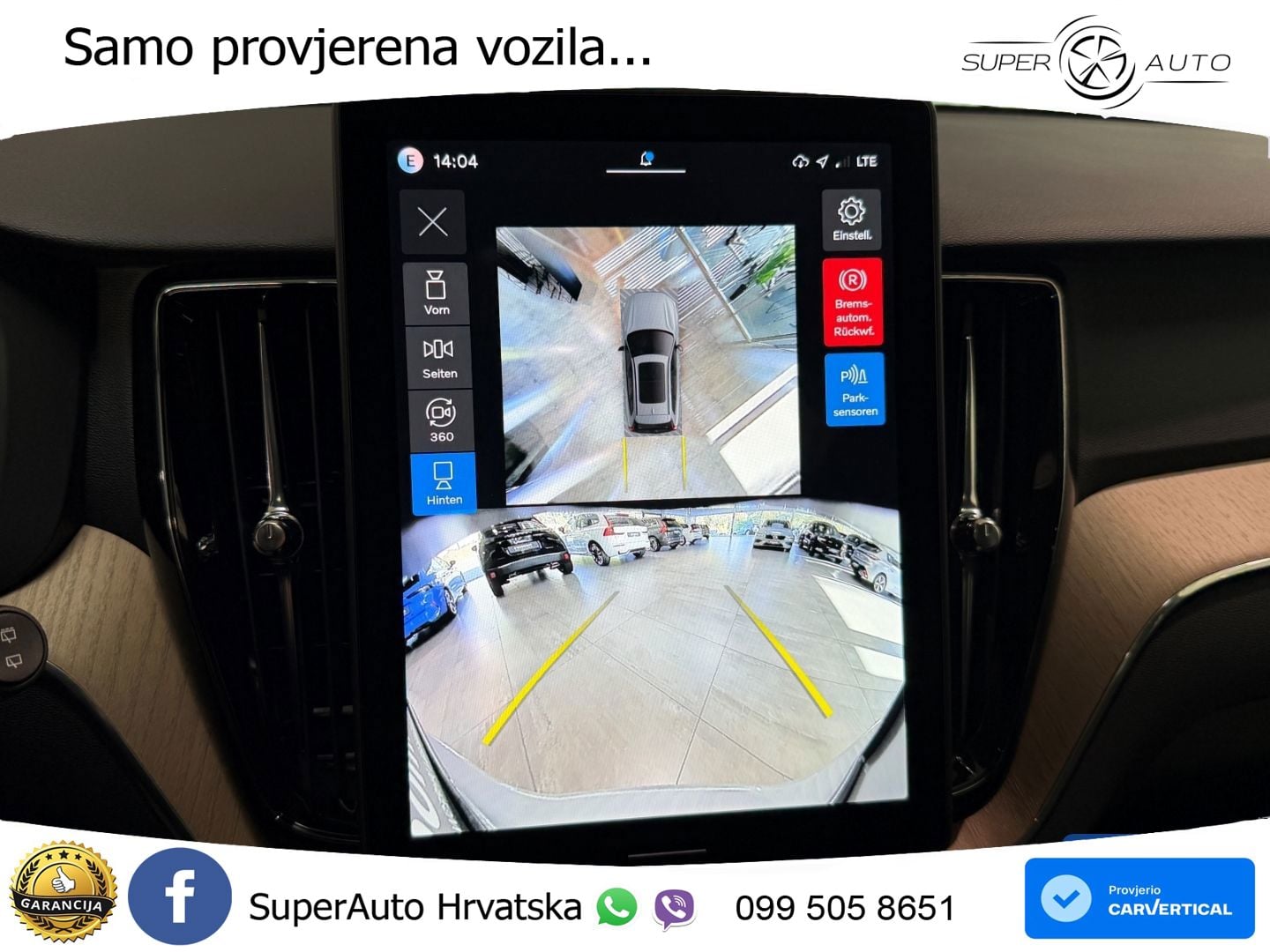 Volvo XC60 T6 AWD Geartronic ACC+HEAD+4xGR SJED+360+PANO