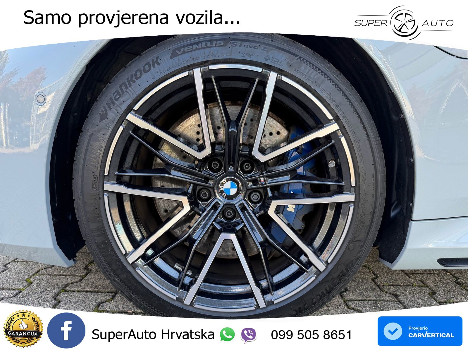 BMW M5 Touring 4.4 V8 (727 KS) xDrive Steptronic ZRAČNI+ACC+4xGR SJED+KAM