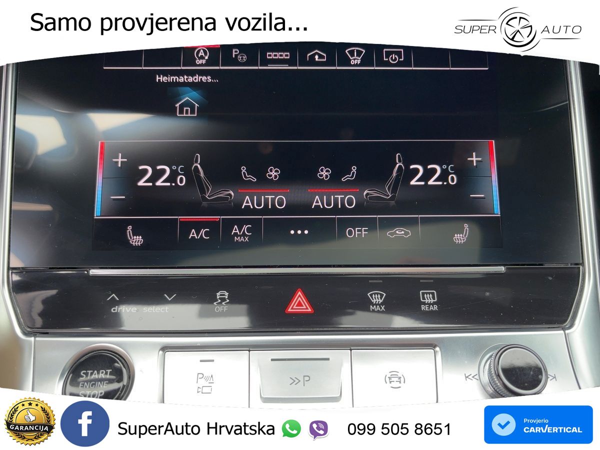 Audi A6 50 TDI V6 (286 KS) quattro tiptronic advanced LED+GR SJED+ACC