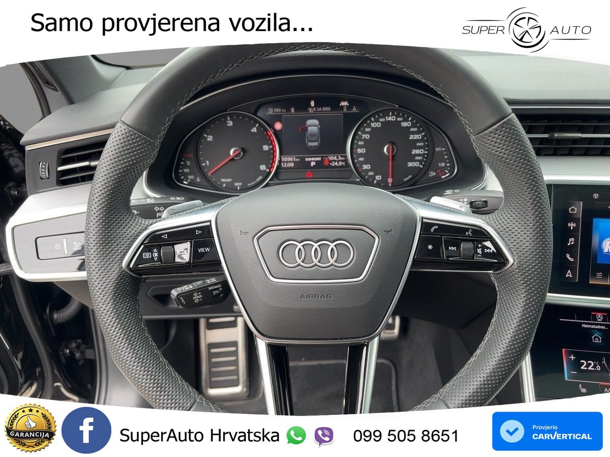 Audi A6 50 TDI V6 (286 KS) quattro tiptronic advanced LED+GR SJED+ACC