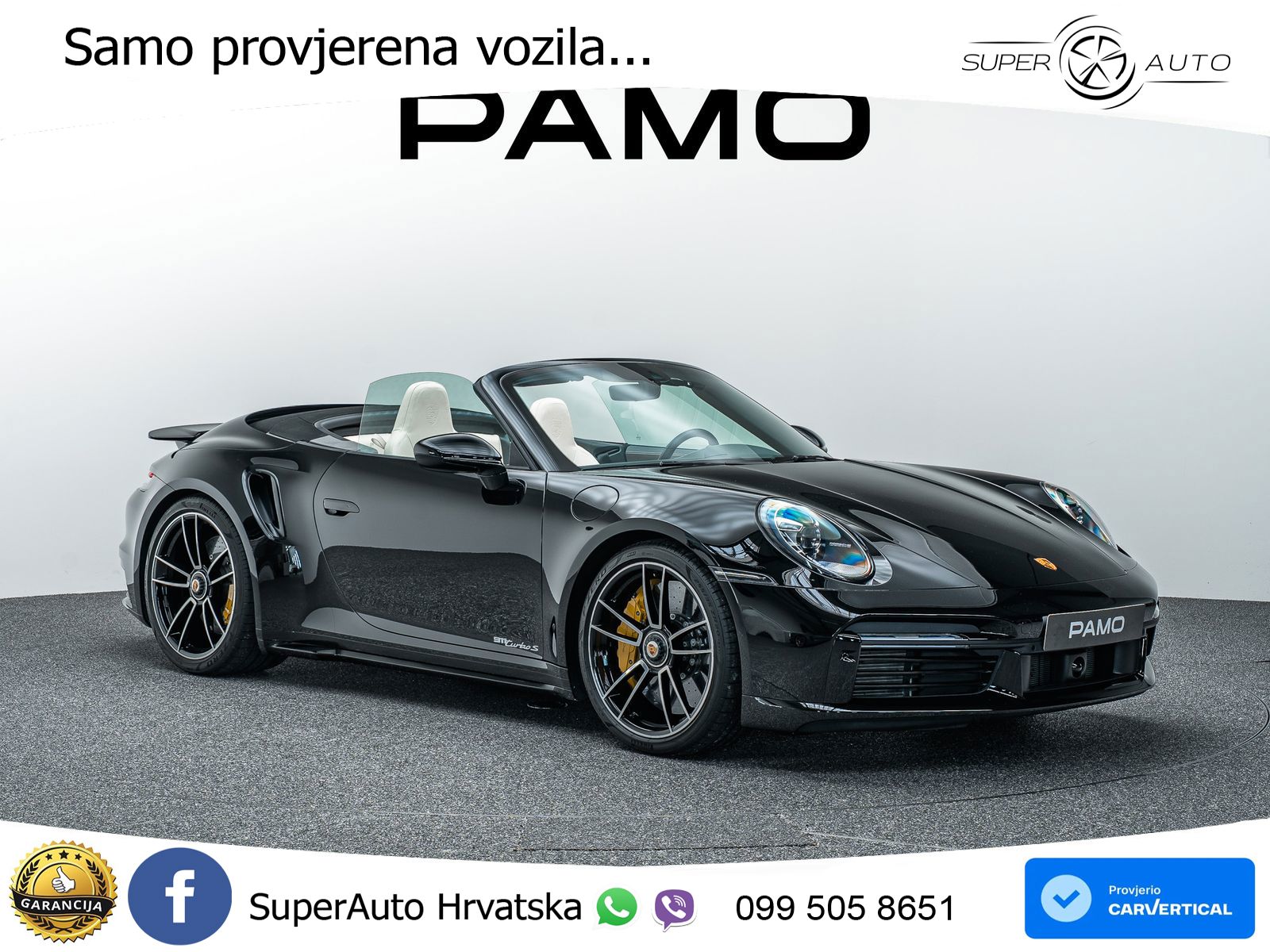 Porsche 911 Turbo S Cabriolet 3.8 (650 KS) PDK LED+GR SJED+ACC